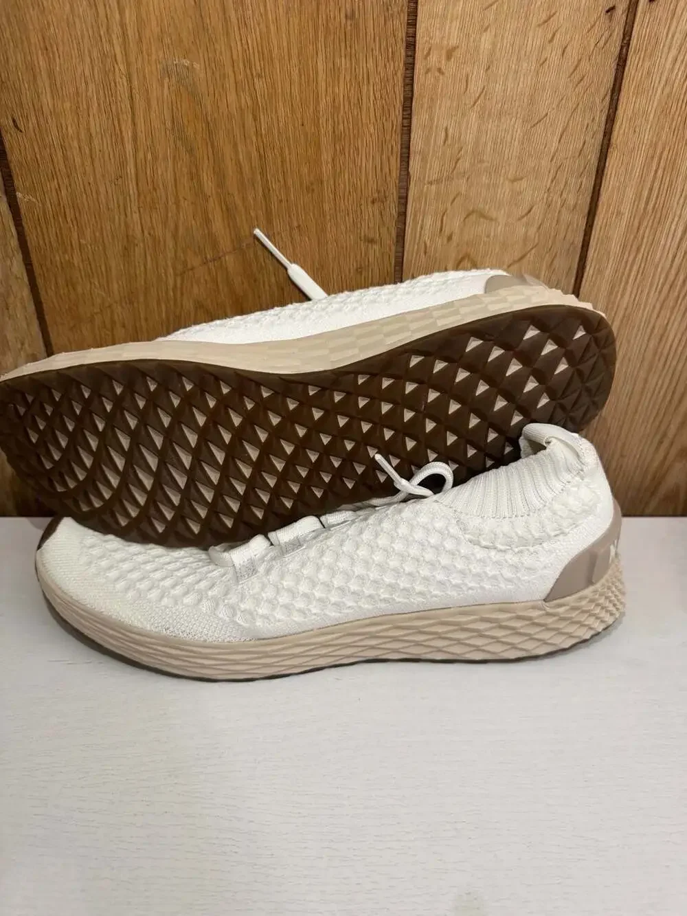 Men's Classic White Lunar Allday Knit Shoes